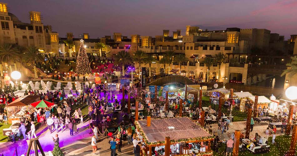 madinat jumeirah christmas market 2018