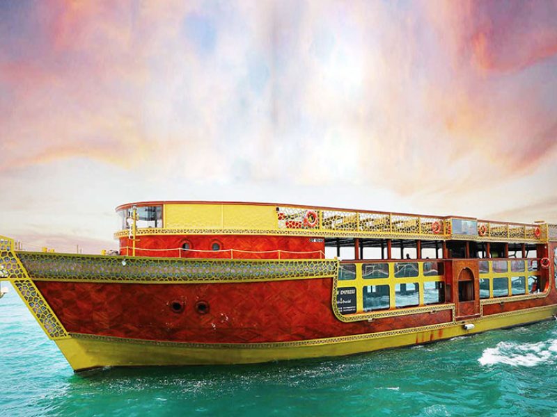 Empress Mega Dhow Cruise Tour in Dubai